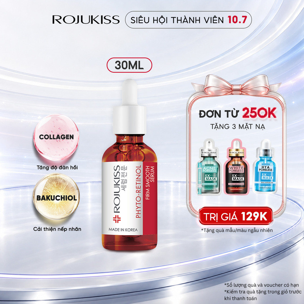 Rojukiss Serum Săn Chắc Và Mịn Da Phyto Retinol 30ml
