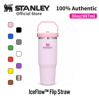 Stanley IceFlow Flip Straw 30oz tumbler – Nắp Ống Hút Gập,Chống Tràn, Không BPA