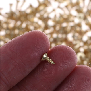 Bộ 380 ốc vít thép mạ vàng, size 2 * 6mm