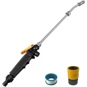 Máy rửa bình nước nóng KVAEY RV, Máy cắm trại ống kim loại Cây đũa phép xả bình nước nóng, Xe kéo du lịch Máy nước nóng xả xả Loại bỏ trầm tích và quy mô, Phụ kiện ô tô