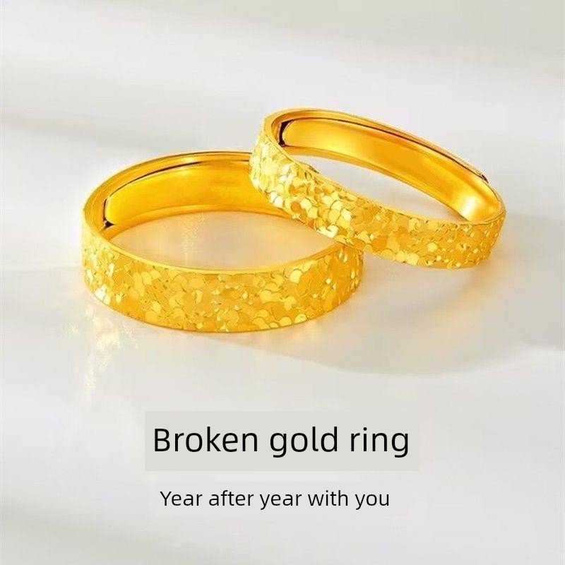 Gold-Plated Ring, adjustable by asxzcx554.vn