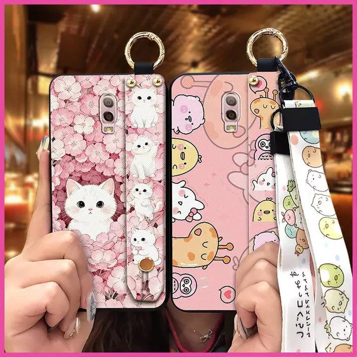 Ốp Điện Thoại Bảo Vệ Dễ Thương Cho Samsung Galaxy J7 Plus / C8 / J7 + Vỏ Điện Thoại Mềm Thương Mại Trưởng Thành Chân Đế Vỏ Điện Thoại Di Động Vỏ Điện Thoại Di Động Vỏ Điện Thoại Di Động Anime Bảo Vệ Đ