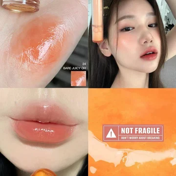 son romand 24 son romand gloss Full Cup Cam Sparkling Water romand Juice Thế Hệ Thứ Hai Gương Nước Bóng Môi Glaze 24 Son Môi Sức Mạnh Nữ