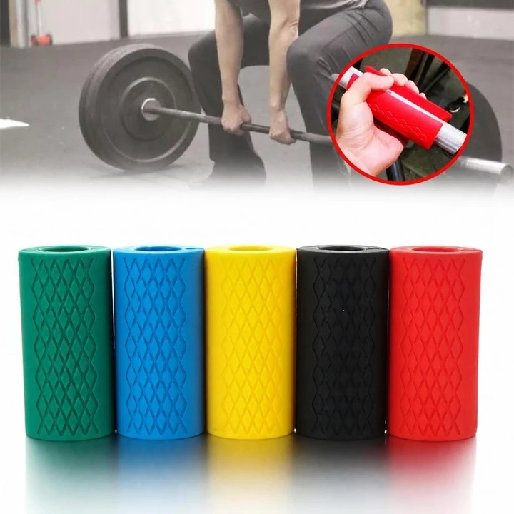 DDIUT 1 Tay Cầm Quả Tạ, Tay Cầm Barbell Chống Trơn Trượt, Tay Cầm Dụng Cụ Sức Mạnh Cánh Tay Thoải Mái Có Tay Cầm Thanh Dày Tay Cầm Cho Quả Tạ – 4