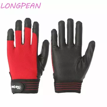 LONGPEAN 1 Đôi Găng Tay Chống Điện, Găng Tay Cách Nhiệt Điện Có Thể Tái Sử Dụng, Găng Tay Cao Su Điện Áp Cao Cấp Đen Bảo Vệ Chống Mài Mòn Găng Tay Làm Việc Điện