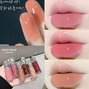 KeKeMo' Od新品丰盈蜜润唇釉镜面水光裸色平价口红显白学生小众Clear And Pure Desired Lip Gloss, Lip Gloss, Moisturizing Mirror Gloss, Student'S Whitening Effect, Fluffy Glass Lip Lipst