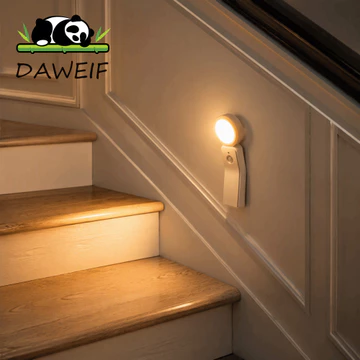 DAWEIF Đèn bàn DAWEIF, Đèn tủ kích hoạt chuyển động LED, Cảm biến hồng ngoại kích hoạt cảm ứng Điều khiển cảm ứng Cảm biến thông minh Ánh sáng cảm biến trong nhà