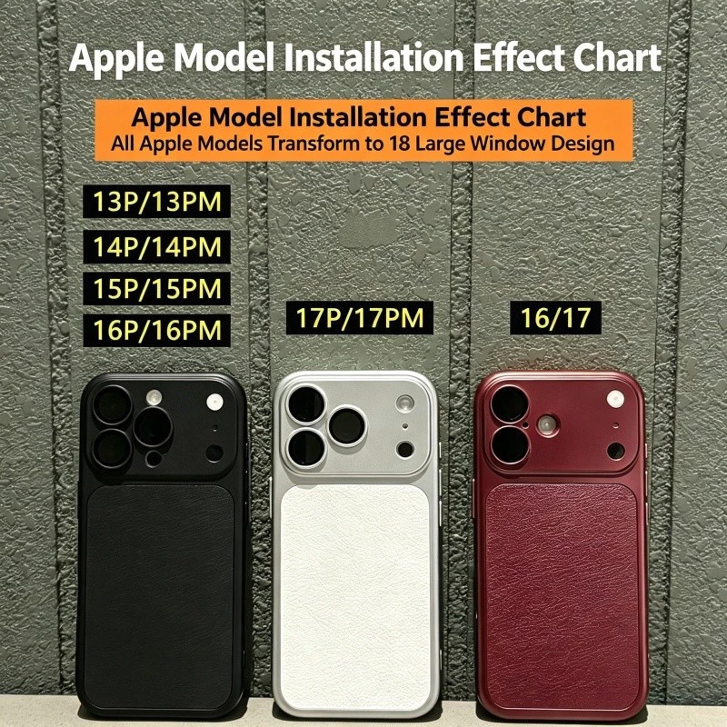 Thay đổi sang iPhone 18 Pro Max cho 17 16 15 14 13 12 Pro Ốp lưng bảo vệ ống kính máy ảnh đầy đủ cove da mờ sang trọng chống sốc Mặt sau bảo vệ