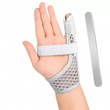 1 Cái Trẻ Em Metacarpal Ngón Tay Nẹp Tay, Nẹp Ngón Tay Màu Hồng Cho Trẻ Em Cho Gãy Boxer, Hỗ Trợ Nẹp Ngón Tay Cho Ngón Tay Nhỏ