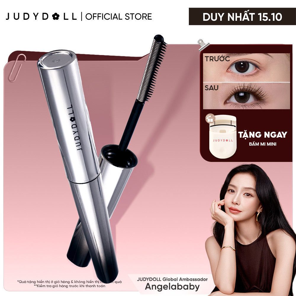 [Tổng Hợp] Mascara JUDYDOLL Giữ Cong Dài Mi Chống Nước Chống Lem Lâu Trôi 2g/3g