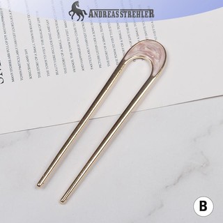 Onetimingfine Kim Loại Hình Chữ U Tóc Nữ Thanh Lịch Men Kẹp Tóc Nữ Mũ Mới VN
