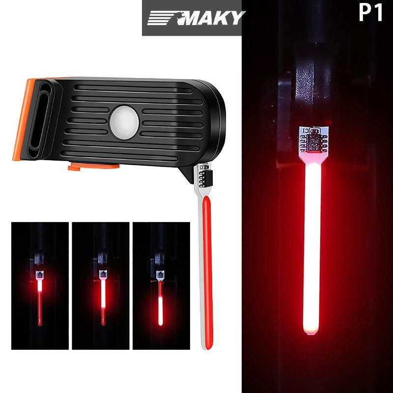 Newwellknownepic Xe Đạp Đèn Phía Sau Photon Thả Đèn Cảnh Báo Chống Nước Sạc Đèn Hậu LED Xe Đạp Đường Bộ Đi Xe Đạp Photondrop Light VN