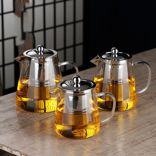 Lò Nướng Xung Quanh Ấm Trà Thủy Tinh Borosilicate Cao Thép Không Gỉ Lọc Lót Ấm Trà Điện Gốm Lò Nướng Sưởi Ấm Pu 'er Ấm Trà E4CF