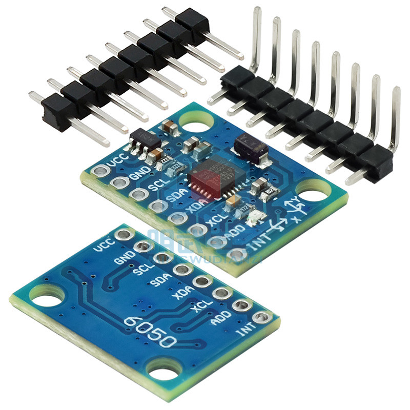 Mô-đun GY-521 MPU-6050 Mô-đun con quay hồi chuyển ba trục Mô-đun 6DOF với sơ đồ nguyên tắc mã