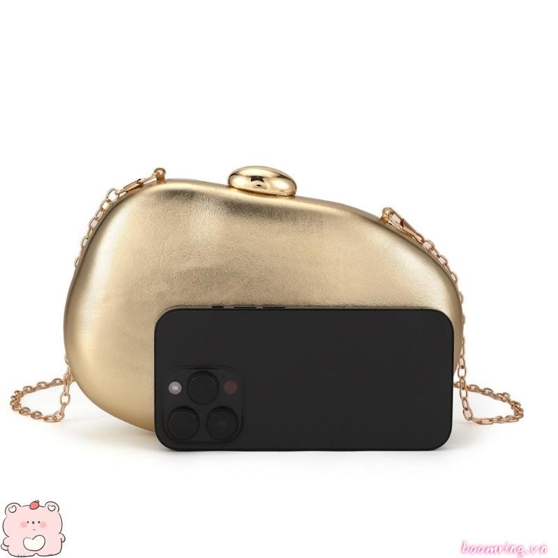 Boom Đeo Ngang Ví Dạ Hội Ly Hợp Túi Dành Cho Nữ Đeo Vai Không Đều Túi Đeo Ngang Thời Trang Túi Xách Satchel Ví Quà Tặng