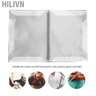 Hilivn Tập Tin Nhạc Bền Đẹp Thư Mục A4 Phụ Kiện Âm Nhạc Cho Đàn Guitar Học Sinh Piano Sử Dụng