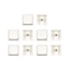 Btsg 10 Cái PBT Trống Keycap XDA Profile 1U Bổ Sung Chơi Game Keycap DIY Nút Phím Bàn Phím