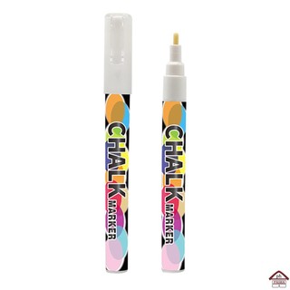 Bút đánh dấu phấn trắng 1 / 3 / 6 / 10 / 15mm Đầu có thể đảo ngược Ướt & Khô Bút đánh dấu Bút đánh dấu Văn phòng phẩm Cung cấp