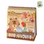 GETVOW Lịch Mini, Cuộn Capybara / Panda 2026 Lịch Để Bàn, Hoạt Hình Để Bàn Trang Trí Hàng Ngày Người Lập Kế Hoạch Quà Tặng