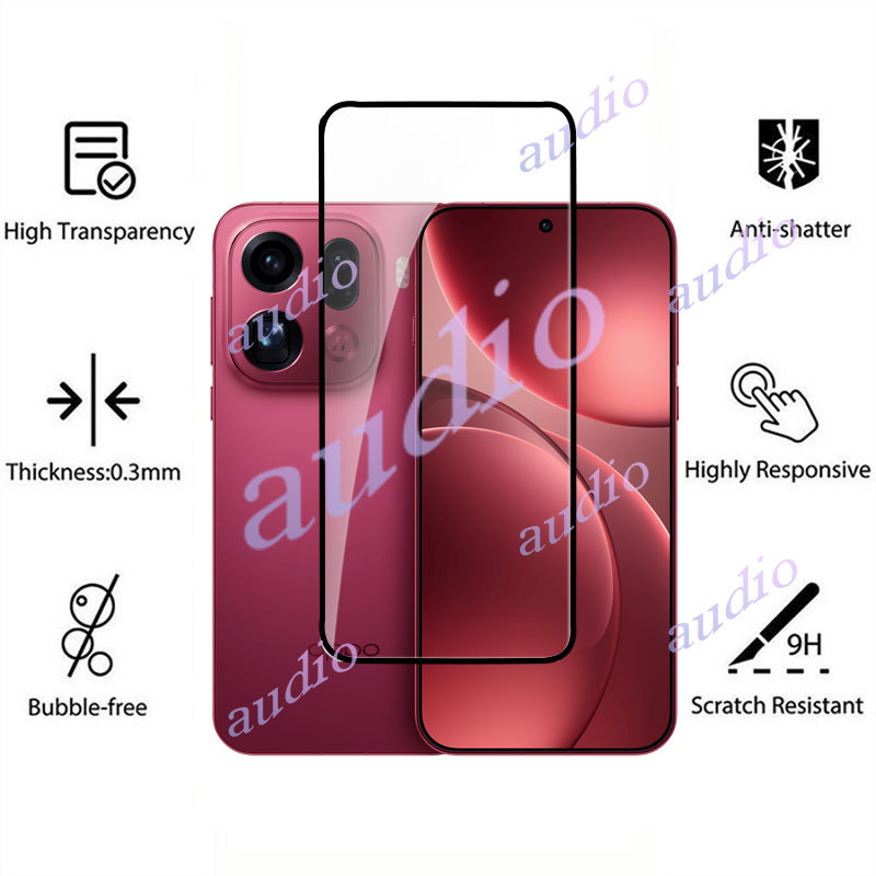 OPPO Find X9 Pro 5G 3 Kính Cường Lực Cho Oppo Find X9 Pro X9Pro 5G 2025 Bảo Vệ Màn Hình Điện Thoại Vỏ Kính Bảo Vệ Cho OPPO FindX9 Pro FindX9Pro 5G 9H HD Chống Trầy Xước