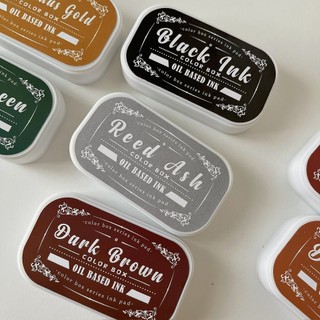 Hộp mực con dấu Color Box stamp ink pad