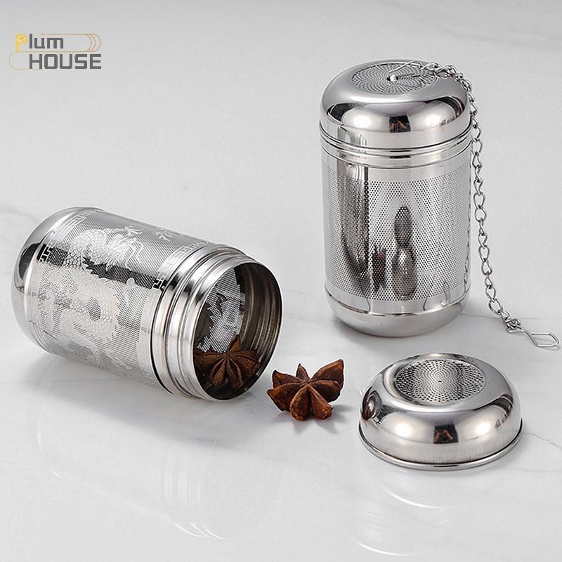 PlumHOUSE lọc trà inox lưới mịn dùng cho ấm trà, lá trà và gia vị, lọc cà phê