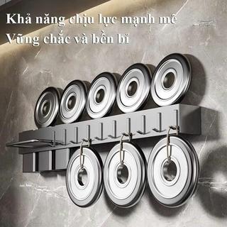 Giá treo đồ nhà bếp, Giá để dụng cụ nhà bếp dao kéo ống đũa muỗng thanh treo giẻ lau bếp và móc treo