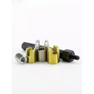 Thép không gỉ Loại 302 Nẹp tự khai thác / Vỏ bọc ren tự khai thác / Vỏ bọc ren / Vỏ bảo vệ có rãnh M2-M12 [JYD-ZZ-Z]