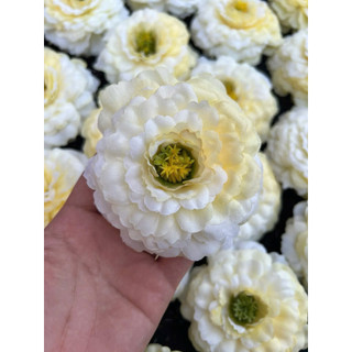 10 bông trà highlight size 8cm - hoa vải