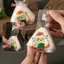 50 Chiếc Hoạt Hình Đáng Yêu Cho Tam Giác Cơm Bóng Paaging Túi Nori Onigiri Túi Sushi Làm Sushi Khuôn Phụ Kiện Bento