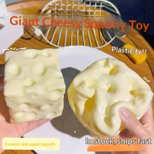 Đồ chơi Squishy phô mai thủ công Giảm căng thẳng Vui nhộn