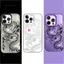 Chúc may mắn Trung Quốc in hình rồng cho Infinix Note 60 50 PRO Plus Hot 70 60 PRO 60i Spark 50 Camon 50 Ốp lưng Matte IMD Matte Hard