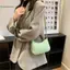BeautifulHomeA Da PU Nữ Retro Túi Đeo Vai Màu Trơn Thanh Lịch Nách Túi Xách Cho Cuộc Họp Kinh Doanh VN