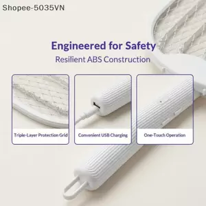 {AKIN} Máy diệt muỗi điện có thể gập lại Bẫy ruồi có thể sạc lại USB Đèn diệt côn trùng có đèn UV {a}