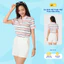 Áo Polo Nữ Yody Phom Regular Kẻ Ngang WCPO26S014