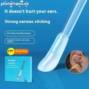 Photoframe 24 Chiếc Nhỏ / Lớn Stiy Tai Đào Dụng Cụ Làm Sạch Sáp Tai Đặc Biệt Không Tổn Thương Tai Đào Thìa Đào Tai Swabs VN