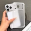 Ốp Điện Thoại Bốn Góc Dopamine Màu Trơn Cho iPhone 17 Pro Max 17 Air 16 Plus 15 14 13 12 11 Vỏ Bảo Vệ Chống Sốc
