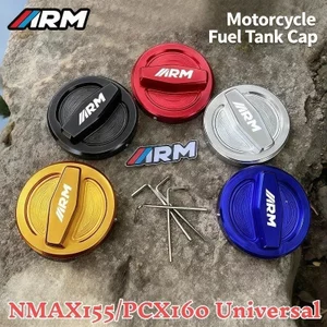 Nắp Bình Xăng Xe Máy Nmax155 Pcx160 Cnc Nhôm Chất Lượng Cao Dễ Lắp Đặt Chắc Chắn Phụ Kiện Xe Máy