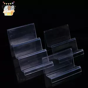 Kệ trưng bày Acrylic Ví điện thoại di động Kính Ra Đế trưng bày nhiều lớp ELWW