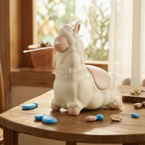 Llama Nước Động Vật Dễ Thương Đồ Chơi Nước Di Động Nhỏ Gọn Cho Trẻ Em, Sân Sau, Bể Bơi
