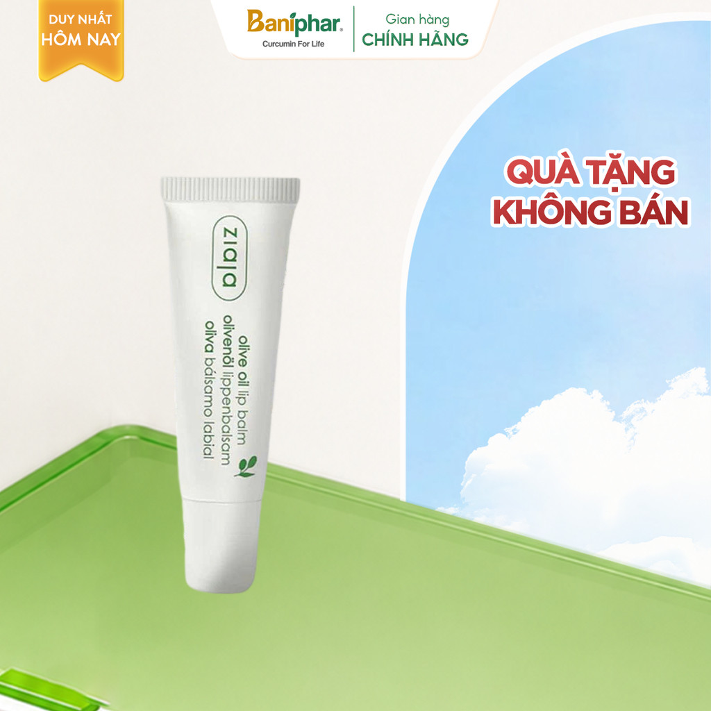 [Hàng Khuyến Mãi] Son dưỡng môi Ziaja Olive Oil Lip Balm 10ml