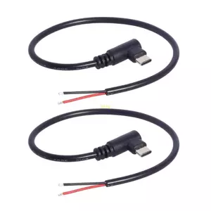Btsg USB C Sạc Pigtail 2 Gói dành cho công việc sửa chữa và dây DIY