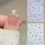 Trong Kho 2Pcs 3D Bronzing Hoa Lá Móng Tay Dán Tự Dính Hoa Đề Trang Cho Móng Tay Cá Tuyết