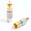 JASMINE 10 Chiếc RCA Cắm Âm Thanh Video Loing Cáp Nam Kết Nối Mạ Vàng JASMINE