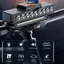 MAKY 9LED Xe đạp leo núi Thiết bị đi đêm Đèn pha có còi Đèn mạnh Mô hình sạc USB dài Dễ dàng lắp đặt VN