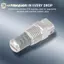 Vòi phun quạt phẳng GE 304 HVV-L 2 chiếc Tiêu thụ nước thấp Thép không gỉ cho máy rửa xe Máy tạo độ ẩm phun sương Xưởng làm sạch VN