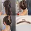 AqToCna Màu Trơn Mờ Vuốt Tóc Kẹp Hoàn Hảo Cho Thi Và Tóc Mỏng Cực Lớn Hàng Đôi Răng Barrettes Cô Gái Mạnh Mẽ Chống Trơn Trượt Kẹp AqToCna