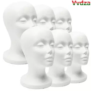 VVDZA Head Model Home Living Rack Kính rộng Mũ trưng bày