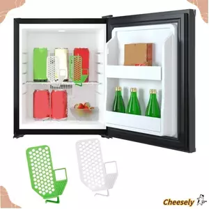 CHEESELY 6 Bộ chia tủ đông, Bộ ngăn kéo lưu trữ tủ lạnh có thể điều chỉnh tiết kiệm không gian, Bộ chia tủ lạnh kẹp nhựa đa chức năng tại nhà