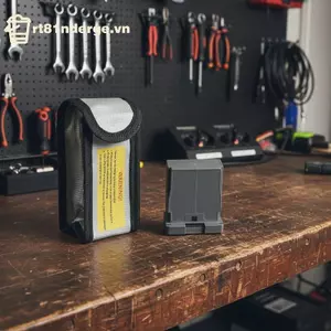 Túi chống cháy GE Hộp đựng sạc chống cháy nổ Hộp đựng an toàn cho máy bay trực thăng RC Máy bay ô tô VN
